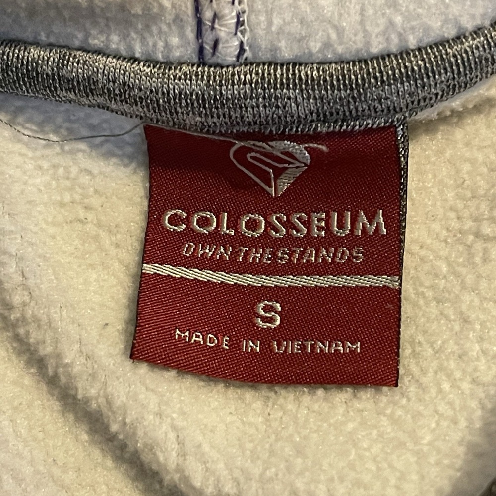Washington Huskies Hoodie Women Small Gray Colosseum Sweatshirt Sweater Pullover - Picture 3 of 9